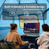 Portable FHD Smart TV – 27″ Wireless Smart Screen by Powerology