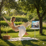 Portable FHD Smart TV – 27″ Wireless Smart Screen by Powerology