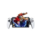 جهاز ألعاب محمول مع إضاءة RGB، شاشة IPS بحجم 7.1 بوصة، نظام Linux، محاكي ألعاب كلاسيكي من SJGAM