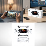 جهاز ألعاب محمول مع إضاءة RGB، شاشة IPS بحجم 7.1 بوصة، نظام Linux، محاكي ألعاب كلاسيكي من SJGAM