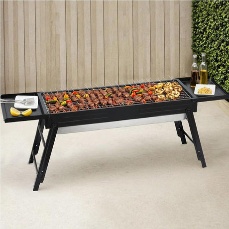 Portable Charcoal BBQ Grill – Compact, Foldable and Perfect for Picnics and Camping | BBQ Grill | SASKA Trading