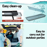 Portable Charcoal BBQ Grill – Compact, Foldable and Perfect for Picnics and Camping.