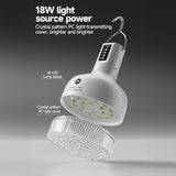 LED Rechargeable Camping Bulb Light by DP