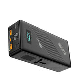 Portable Power Bank with 22500mAh 300W Peak with Fast Charging 4 Port with LED SOS Light for Laptop Drone Camera Tablet by Blue Fire-Saska-Saska.ae