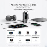 25000mAh Power Bank With 165W Fast Multi-Device USB-C Charging and Built-In Retractable Cables for Smart devices by Anker