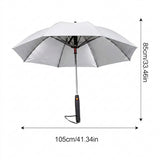 3-in-1 Cooling Sun Umbrella with Built-in Fan & Mist Sprayer