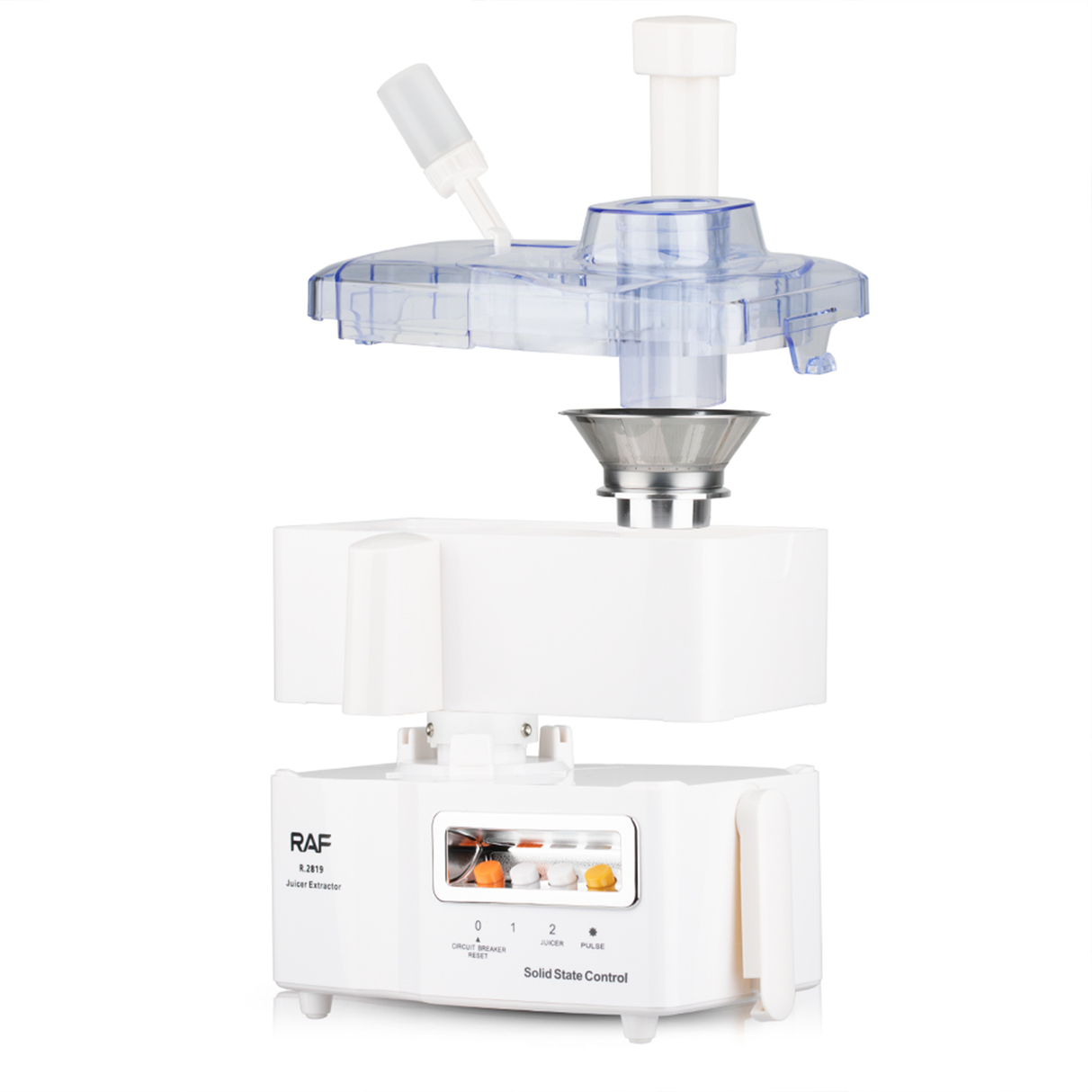 4-in-1 Multifunction Juicer & Food Processor – 300W Electric Fruit & Vegetable Extractor by RAF