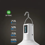 LED Rechargeable Camping Bulb Light by DP