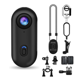 4K Wearable Mini Sports Camera with Accessory Kit – UHD Action Camera with Magnetic Mount | Action Camera | saska | saska.ae