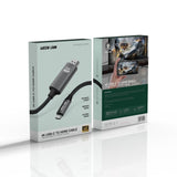 كابل USB-C إلى HDMI بدقة 4K بطول 2 متر، كابل عرض مقاوم للتشابك مع وضع النسخ والتمديد من Green Lion