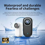 4K WiFi Wearable Body Camera – Compact Magnetic Mini Action Camera
