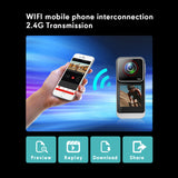 SAW10 4K Mini WiFi Action Camera, Magnetic Body Cam for Cycling, Motorbike, Diving & Outdoor Adventures