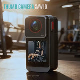 SAW10 4K Mini WiFi Action Camera, Magnetic Body Cam for Cycling, Motorbike, Diving & Outdoor Adventures