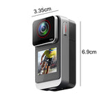 SAW10 4K Mini WiFi Action Camera, Magnetic Body Cam for Cycling, Motorbike, Diving & Outdoor Adventures
