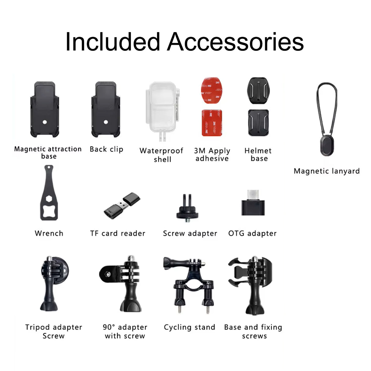 SAW10 4K Mini WiFi Action Camera, Magnetic Body Cam for Cycling, Motorbike, Diving & Outdoor Adventures