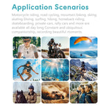 SAW10 4K Mini WiFi Action Camera, Magnetic Body Cam for Cycling, Motorbike, Diving & Outdoor Adventures