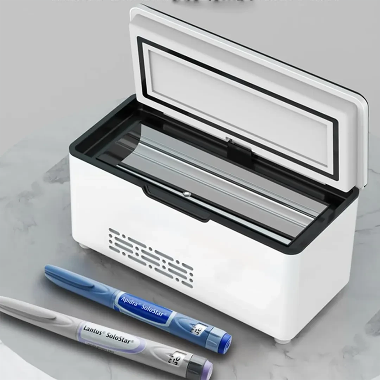 Buy Portable Insulin Cooler Box with LED Display & Thermoelectric Refrigeration at SASKA Trading , Dubai UAE