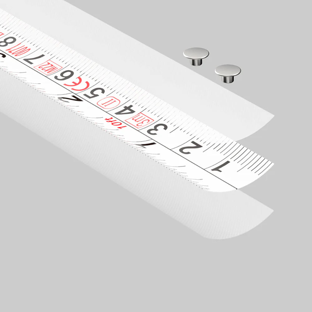 شريط قياس ذاتي القفل بطول 10 أقدام / 3 أمتار - شفرة ذاتية القفل، نظام متري/إمبراطوري مزدوج من هوتو