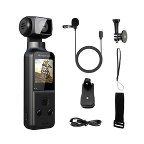 4K Pocket Body Camera 150 degree Lens, External Microphone | Action Camera | SASKA Trading