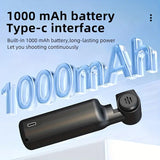 4K Pocket Body Camera 150 degree Lens, External Microphone