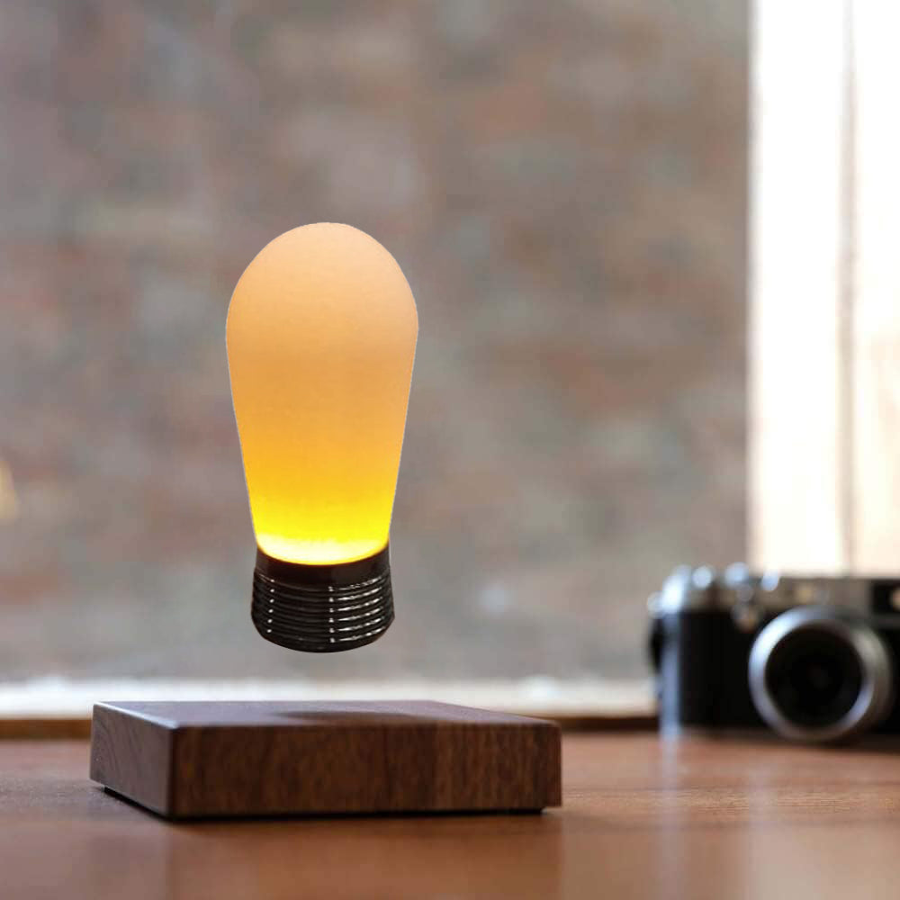 Magnetic Levitating Floating LED Light Bulb Desk Lamp