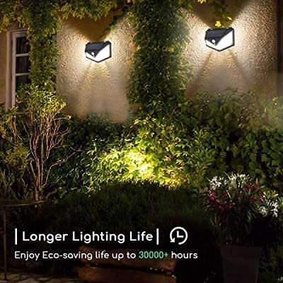 Motion Sensor Solar Light 100 LED