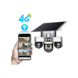 V380 Digital Solar Security Camera — Wired / Wireless IP CCTV, Waterproof Outdoor, 1080p HD