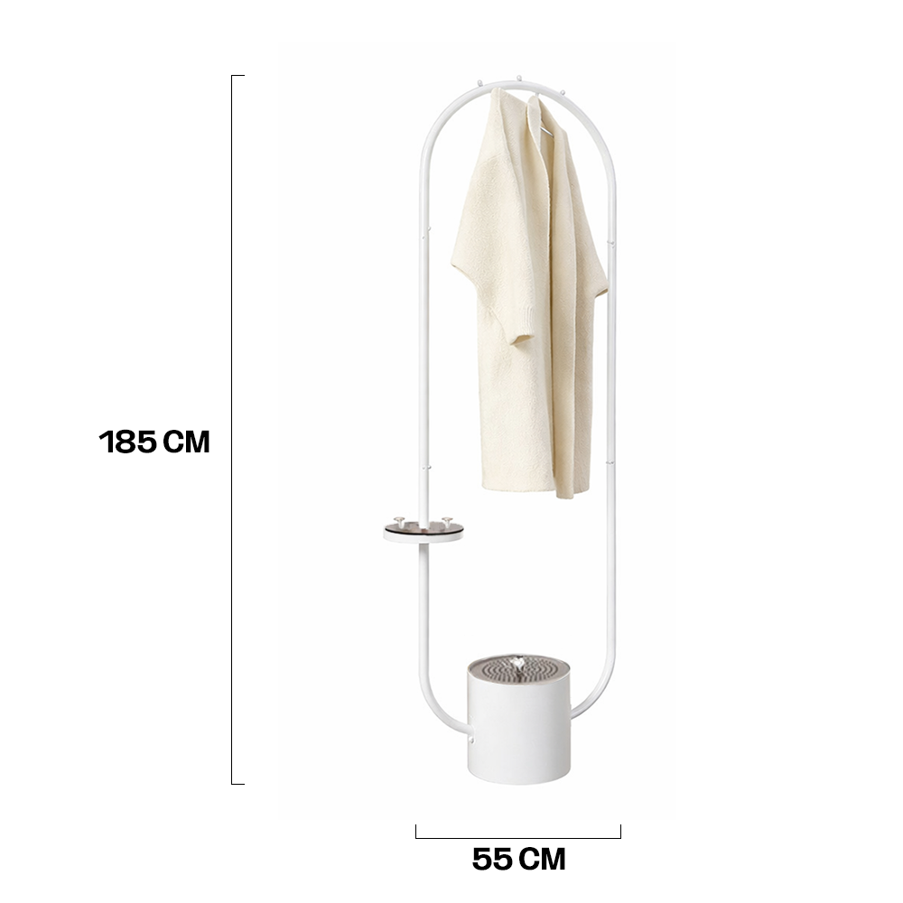 Luxury Clothes Stand with Integrated Incense Burner for Fabric Freshening