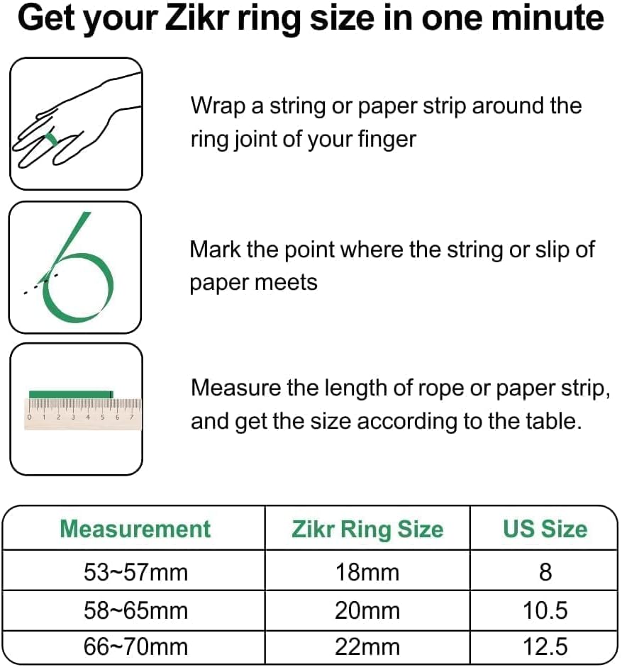 iQIBLA Zikr Ring - SASKA Trading