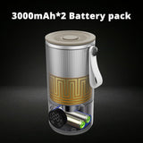 Electric Milk Warmer and Mixer – Portable 300mL Cup, 6 Temperature Levels, Great for Coffee by VVU&CCO