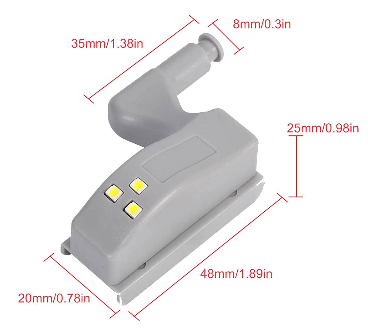 Cabinet Hinge LED Light