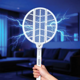 Swat Foldable Electric Insect Killer – Rechargeable Fly & Mosquito Killer with Type-c Charging by Porodo