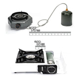 Powerful 7.8KW Gas Stove – Portable Gas Cooker for Outdoor Cooking, Hiking & Picnics by Taku Murano