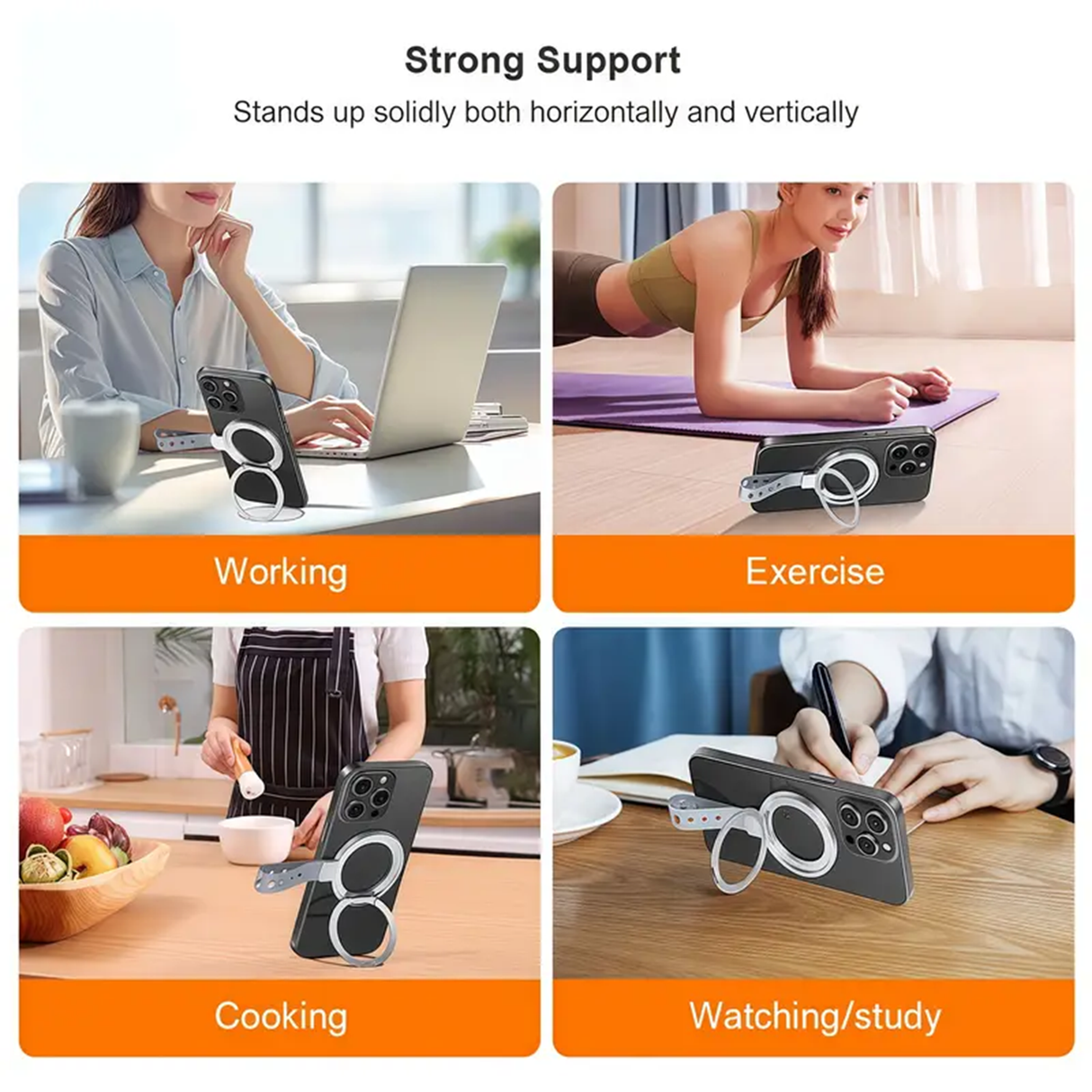 Magnetic Phone Ring Holder 360° Rotation | Phone Holder | Buy Now at SASKA Trading