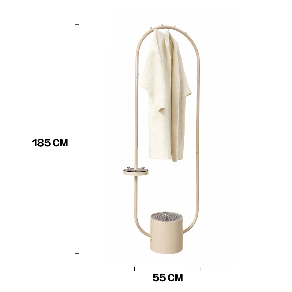 Luxury Clothes Stand with Integrated Incense Burner for Fabric Freshening