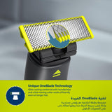 Trim, Edge & Shave Any Length | 2 Combs, Dual Blade, Wet/Dry by OneBlade Philips.