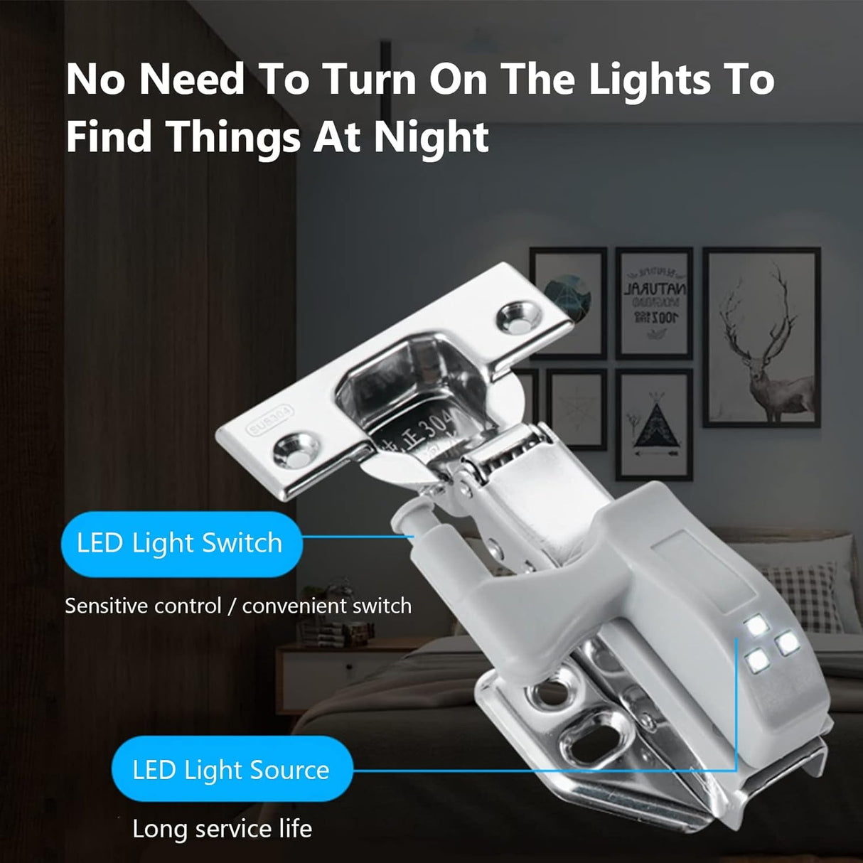 Cabinet Hinge LED Light - SASKA