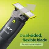 Trim, Edge & Shave Any Length | 2 Combs, Dual Blade, Wet/Dry by OneBlade Philips.