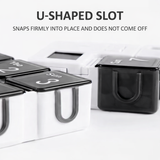 علبة تنظيم الأدوية الأسبوعية 7 أيام قابلة للحمل – مقسمات آمنة مع تسميات وقت الجرعات