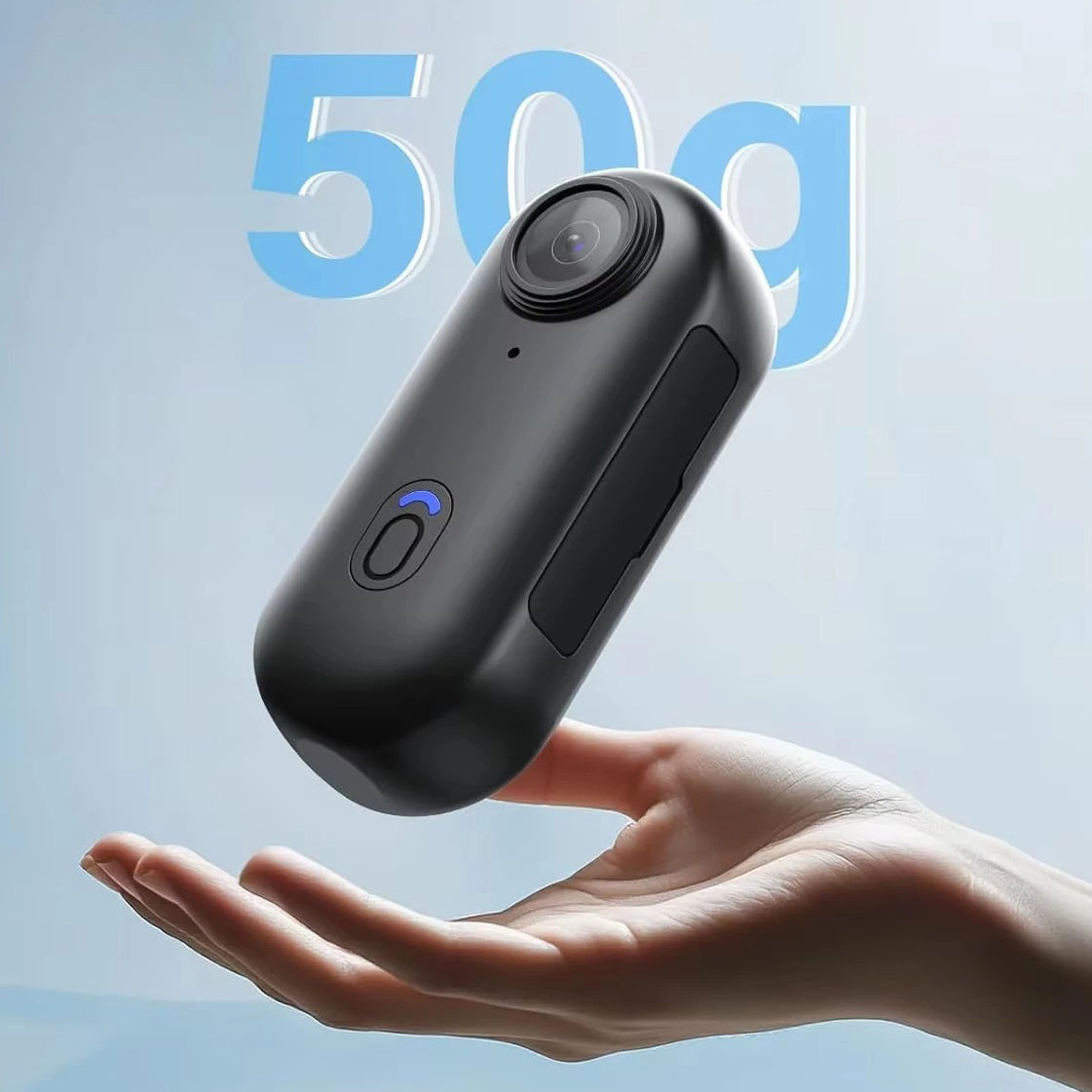 4K Wearable Mini Sports Camera – 4K UHD Action Cam with Magnetic Mount, Wi‑Fi, 140° Wide Angle, Long Battery Life | Mini Camera | SASKA Trading