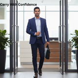 Parallel Hardshell Laptop Bag with Compartments for 12.9"-13.3" iPad and MacBook by WiWU