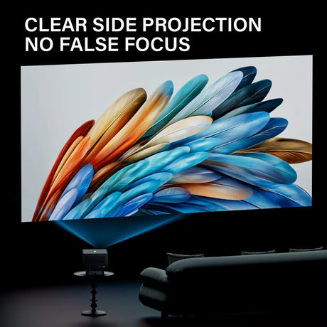 3D Game & Smart Android Projector, WiFi, Big Screen Up to 150 Inch, 2 Gamepads | Projector | SASKA Trading