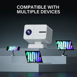 3D Game & Smart Android Projector, WiFi, Big Screen Up to 150 Inch, 2 Gamepads