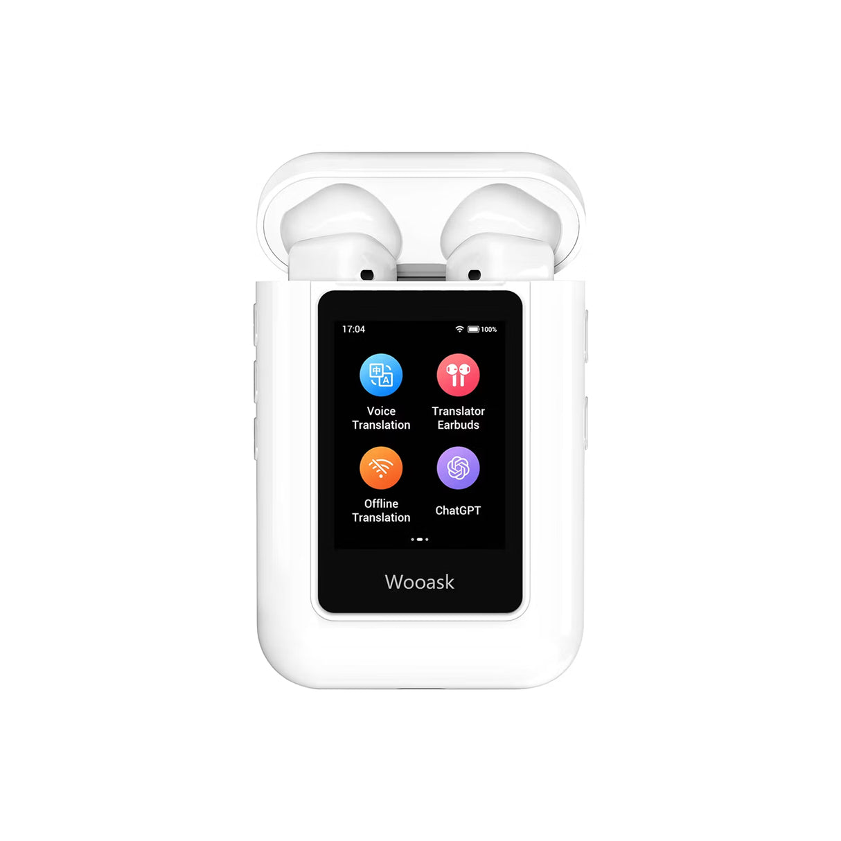 سماعات أذن مترجمة | جهاز مستقل عن شبكات 4G وWiFi، يدعم أكثر من 144 لغة من Wooask