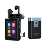 A9 7-in-1 Translator Earbuds with AI Translation, 4G + SIM, Bluetooth 5.3 & Touch Screen by Wooask