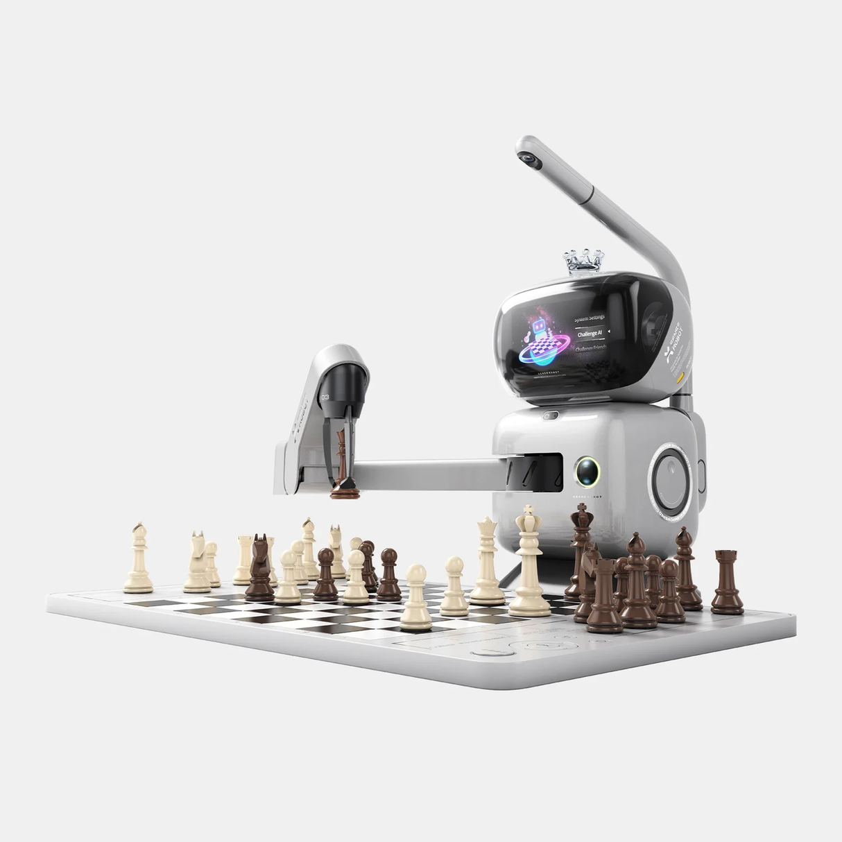 AI Chess Robot – Interactive Robotic Chess Trainer with 25 AI Levels & 1200 Exercises by SenseRobot
