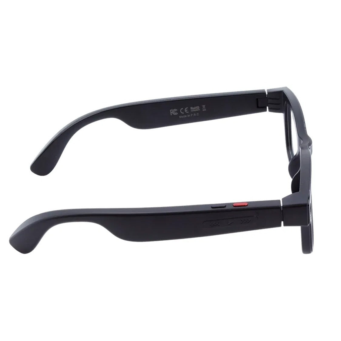 AI Smart Glasses with HD Camera 720P Video Recording Open-Ear Bluetooth Audio AI Image Recognition and Interchangeable Lenses