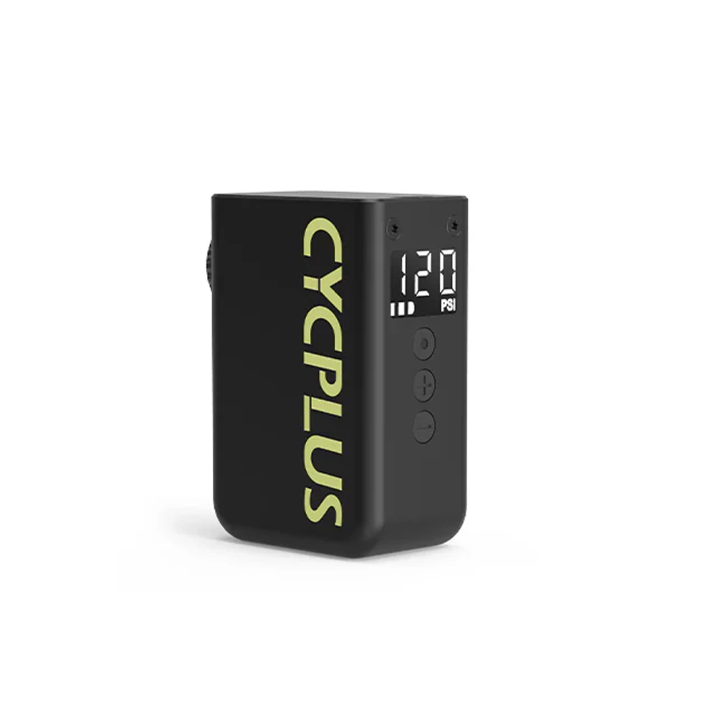 AS2 Ultra Portable 120PSI Bike Pump | Fast, Lightweight Rechargeable Air Inflator for Bikes by CYCPLUS
