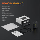 AT1 Pro Smart Electric Tire Inflator – 120 PSI Portable Air Pump with LCD Display & Auto Shut-Off by anoutway