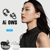 سماعات أذن لاسلكية مفتوحة أذن Open-Ear بصوت HD متوازن ثلاثي لمكالمات واضحة وموسيقى غنية Ai OWS Ai301 من WiWU